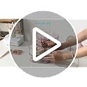 FABROK 3-Layer Rotating Hair Accessories Organizer Box