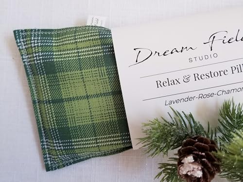 Organic Lavender Eye Pillow | Flaxseed Fill & Aromatherapy