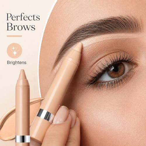Fair Light Concealer Stick - Creamy Blendable Makeup for Dark Circles & Blemishes