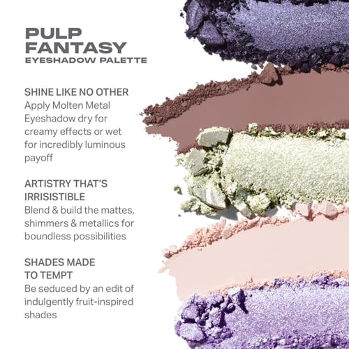 Morphe Pulp Fantasy Eyeshadow Palette - 9 Shades Matte Shimmer Foil