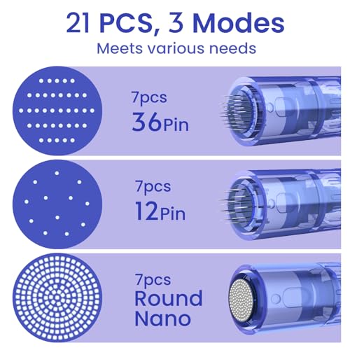 Dr Pen A6 Microneedling Cartridges 21Pcs Replacement Tips