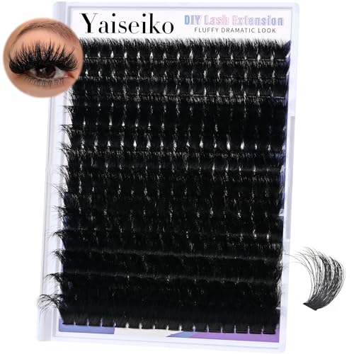 300D Lash Clusters Extensions 12-25mm Volume Wispy Individual Eyelashes