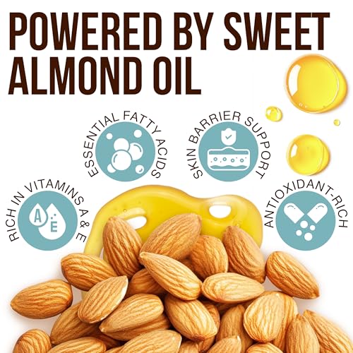 Almond Shower Oil Body Wash for Dry Sensitive Skin 10.24 fl oz