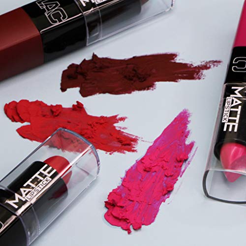 L.A. COLORS Matte Lipstick, Torrid CML473 (Pack of 2)