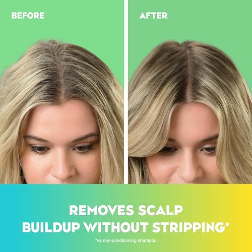 OGX Extra Strength Refreshing Scalp + Teatree Mint Conditioner, Invigorating Conditioner with Tea Tree & Peppermint Oil & Witch Hazel, Paraben-Free, Sulfate-Free Surfactants, 13 fl oz