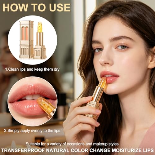 Color Changing pH Lipstick - Moisturizing & Long-Lasting Hydration