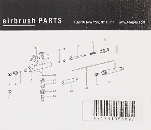 TEMPTU SP-35 Airbrush Nozzle Replacement