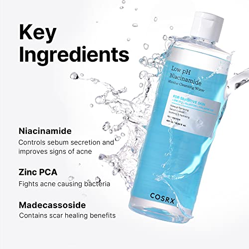 COSRX Low pH Niacinamide Micellar Cleansing Water 400ml