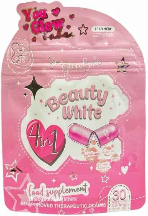 You Glow Babe Beauty White Soap Bars & Beauty White Capsules Bundle