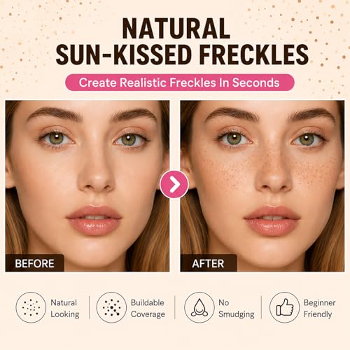 Dual-Head Freckle Stamp Pen - Natural Waterproof Makeup