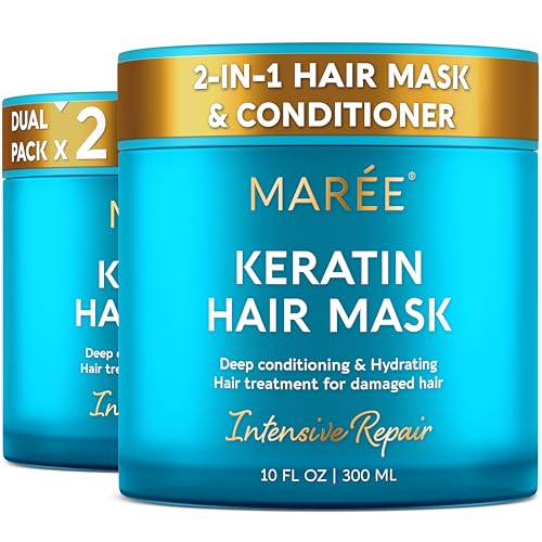 MAREE Deep Conditioning Hair Mask for Damaged Hair – 2 Pack
