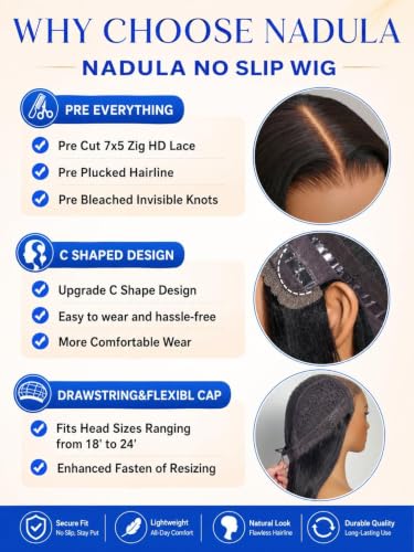 Ombre Brown Wavy Bob Wig 14 Inch with Blonde Face Framing Highlights Nadula 7x5 HD Lace Drawstring Human Hair — Pre-Plucked, Glueless, No Slip, Ready to Wear
