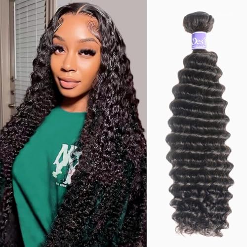 Brazilian Deep Wave Hair Bundles 22 Inch - 12A Virgin Human Hair