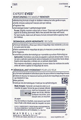 Maybelline Expert Eyes Waterproof Makeup Remover, 2.3 fl oz