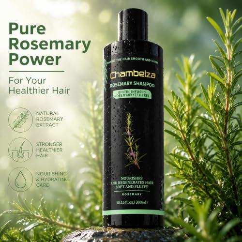 Rosemary Hair Growth Shampoo with Biotin & Keratin, 10.15 fl oz