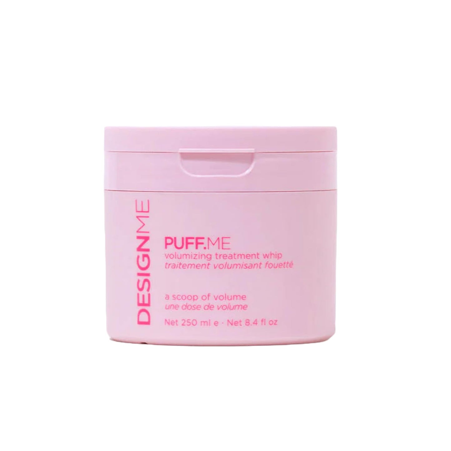 PUFF.ME Volumizing Treatment Whip by DESIGNME | Lightweight Hair Volumizer Mask with Hyaluronic Acid for Fine & Medium Hair | Adds Volume & Thickness | Strengthens, Detangles & Lifts Roots (250mL)