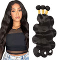 22" Body Wave Human Hair Bundles - Unprocessed Brazilian Hair