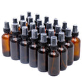 Amber Glass Spray Bottles 2oz 24 Pack Fine Mist