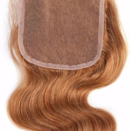 Light Brown Lace Closure 4x4 HD Swiss Lace Virgin Hair