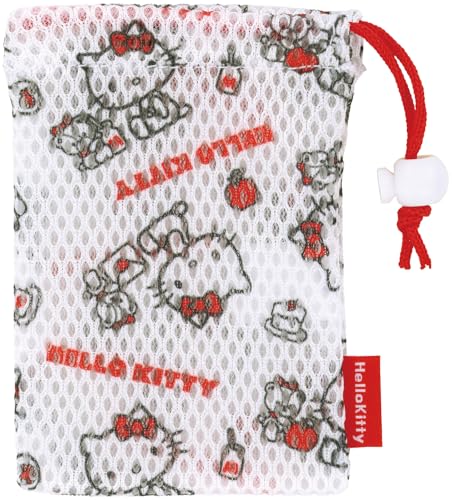 Skater Hello Kitty Soap Net - 3D Mesh Drawstring