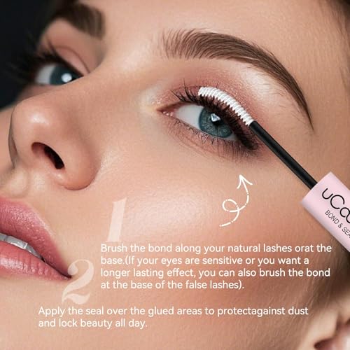 uCoolMe Lash Bond and Seal - Waterproof Lash Glue 10ml
