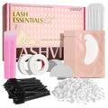LASHVIEW 253 PCSLash Supplies Kit Lash Essentials Tools Kit Lash Supplies for Perfect Lash Extension & Removal Include Lash Pads/Eyelash Brush/Lash Tape/Glue Rings/Lash Mirror