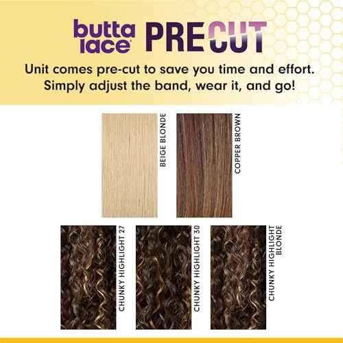 Sensationnel Butta Lace Precut Wigs - Unit 9 Glueless Extra Wide 5 Inch Deep Parting Synthetic Pre Tweezed Smaller Knot Hairline (CH30)