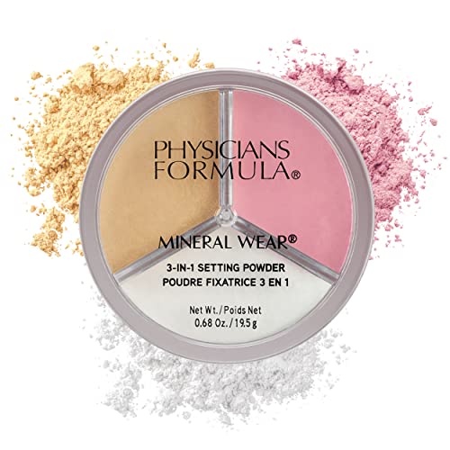 Physicians Formula Mineral 3-in-1 Setting Powder - Set, Brighten, Bake