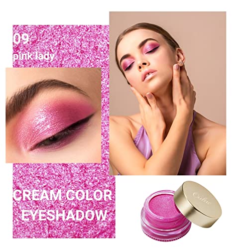 Oulac Hot Pink Cream Eyeshadow - Waterproof 12hr Wear