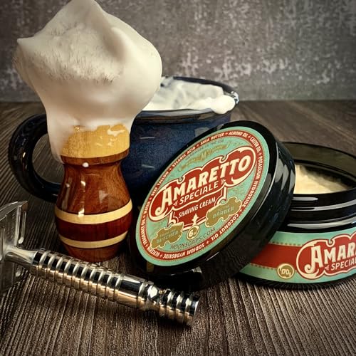 Amaretto Speciale ? Luxury Tallow Shaving Soap with Almond & Dark Cherry Scent, 6 oz
