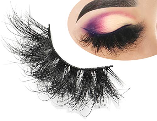 25mm Mink False Eyelashes - 3 Pairs Dramatic Volume Lashes