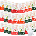 24 Pack Hydrating Fruit Hand Mask Gloves - Moisturizing At-Home Spa Care Set