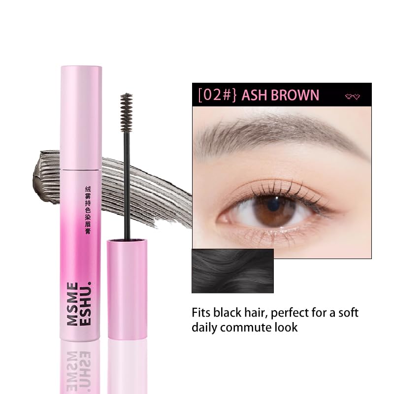 Eyebrow Tint Gel Set – 4 Colors, Waterproof Long-Lasting Brow Dye