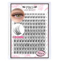 PROLASHBEAUTY Natural Lash Clusters Wispy Lashes Invisible Band Eyelash Clusters CC Curl Individual Lashes Natural Look Lashes Clusters with Super Thin Band Reusable Soft & Comfortable (Nira,8-16mix)