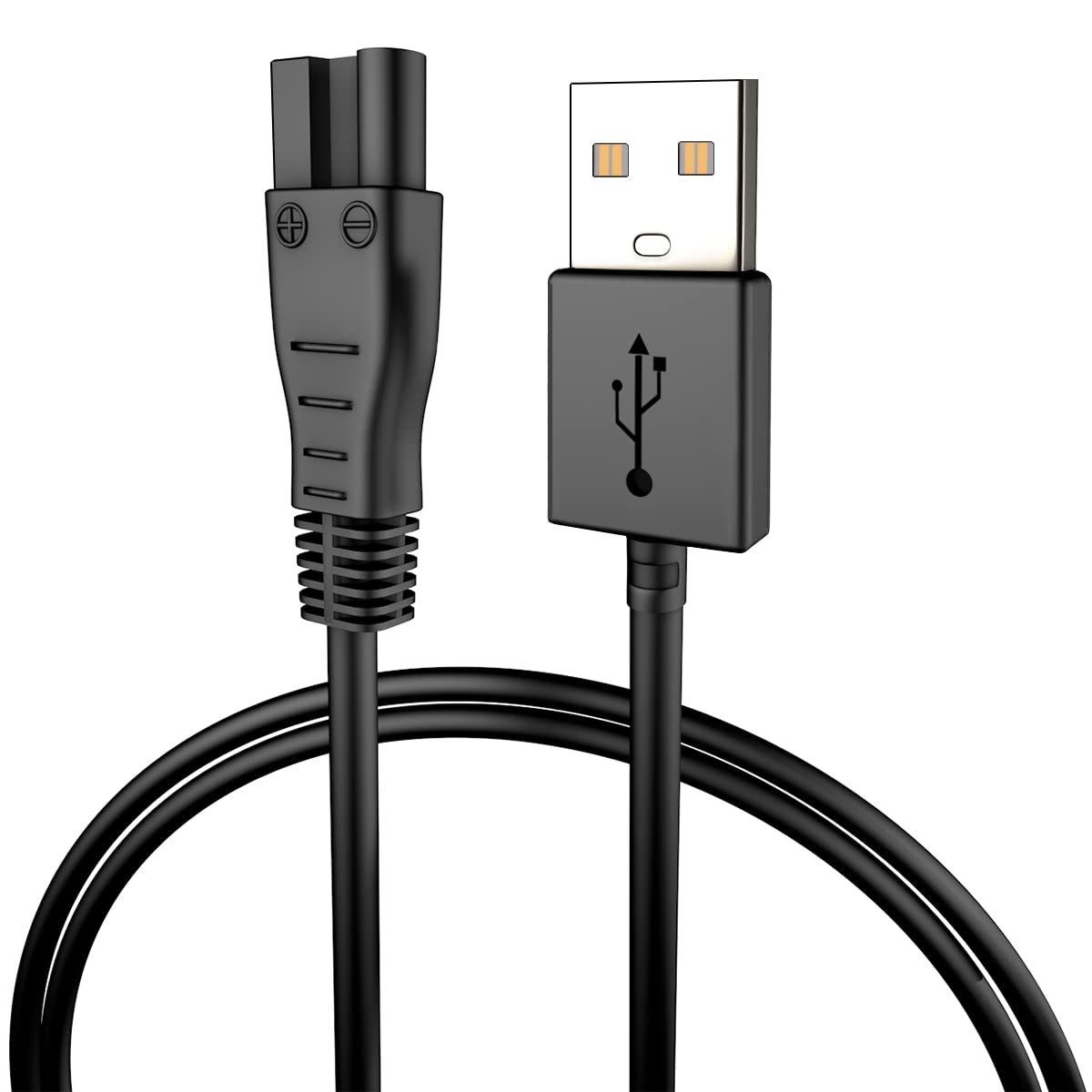 JUPSDDTH Replacement Cord for Meridian Grooming Charger | Power Cord for Meridian Shaver Charger | Adapter Charger Cable for Meridian Trimmer Charger