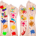 Art Temporary Tattoo Stickers - 144 PCS Party Favors