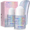 Holographic Roll-On Glitter Gel for Face & Body