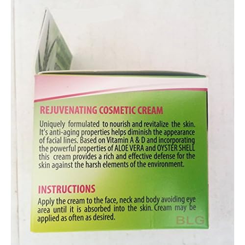 Rejuvenating LA Original ConchaNacar A Cosmetic Anti Aging Face Cream De Perlop 2 oz... PHVagr