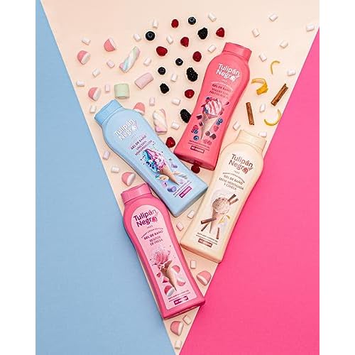 Tulipan Negro Unicorn Marshmallow Shower Gel, 21.0 fl oz - Delightful Scent, Nourishing and Moisturizing Body Wash