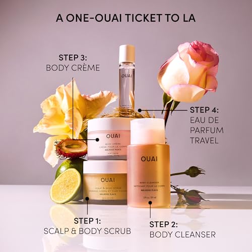 OUAI Body Cream Travel Size 3.4oz - Hydrating Whipped Moisturizer