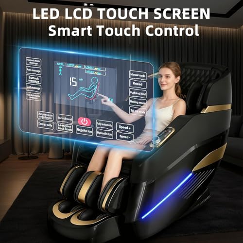 Dr.hiumi Zero Gravity Massage Chair Full Body with 3D SL-Track