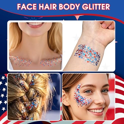 Purple Glitter Stick for Body & Face - Waterproof Sparkling Makeup