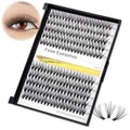 Vayator 7D-50D False Eyelashes Kit, 200pcs D Curl 10-18mm Mink