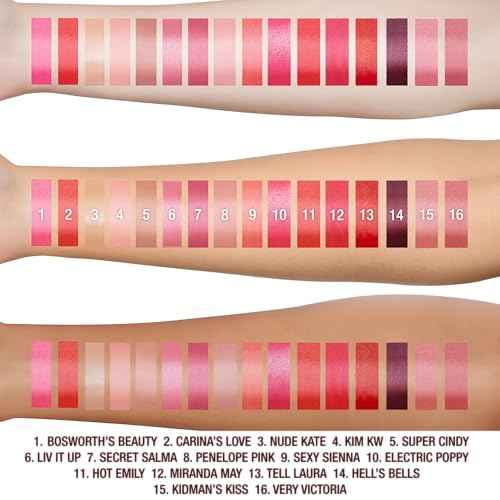 Charlotte Tilbury Hot Lips Lipstick - Hydrating, Long Lasting Lipstick with Orchid & Antioxidant Extracts - Buildable Satin Finish for Fuller-Looking Lips