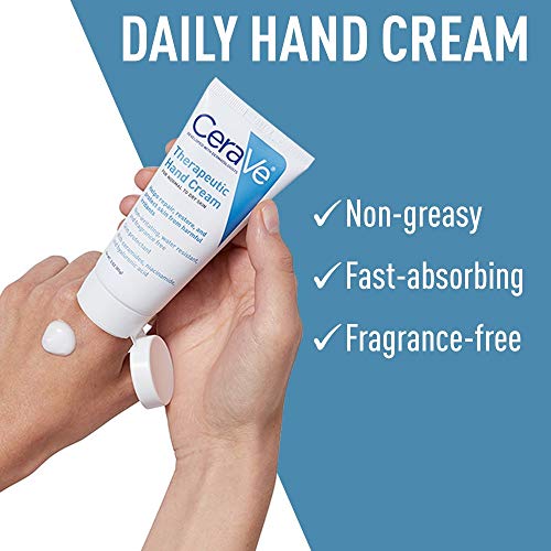 CeraVe Therapeutic Hand Cream for Dry Cracked Hands 3oz