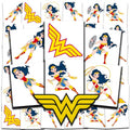 Wonder Woman Temporary Tattoos, 72-Pc Bundle for Kids