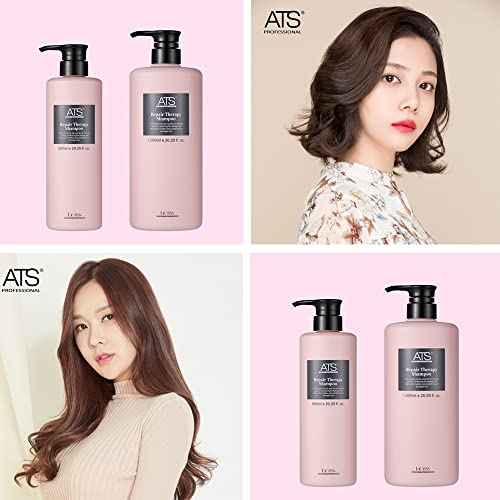 ATS Therapy Repair Shampoo, 1,000 ML, 33.9 fl. oz, with Amino Acids, Repairs and Nourishes