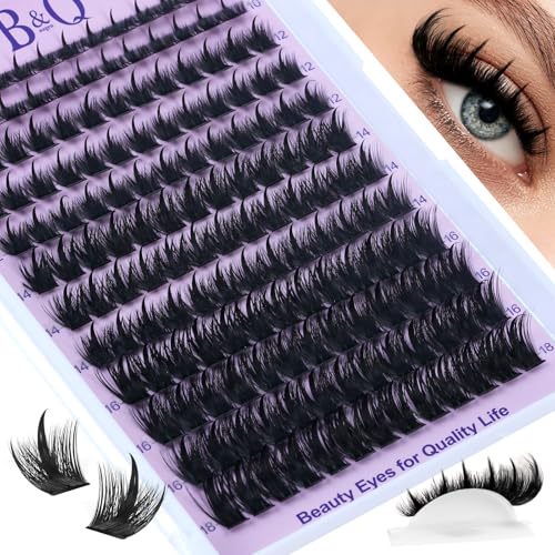 Manga Lash Clusters 10-18mm D Curl Wet-Look Eyelashes