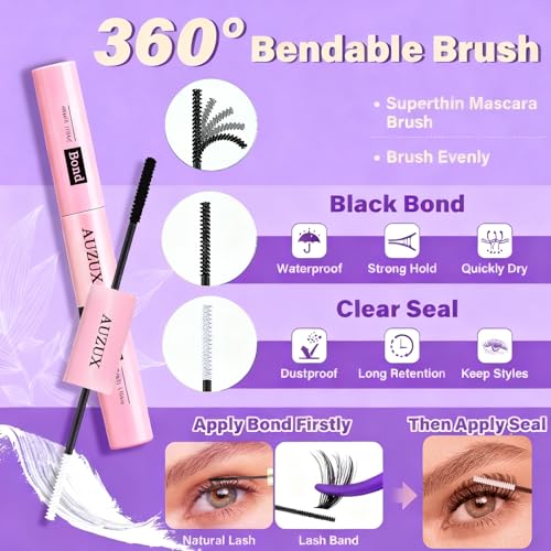 DIY Lash Extension Kit 300 Pcs (10-16mm) D Curl