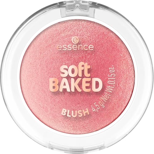 Essence Soft Baked Blush - Buildable Radiant Glow, Rose All Day